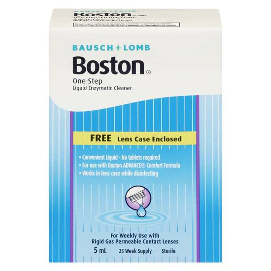 Bausch+Lomb Boston One Step Liquid Enzymatic Cleaner (5 ml)