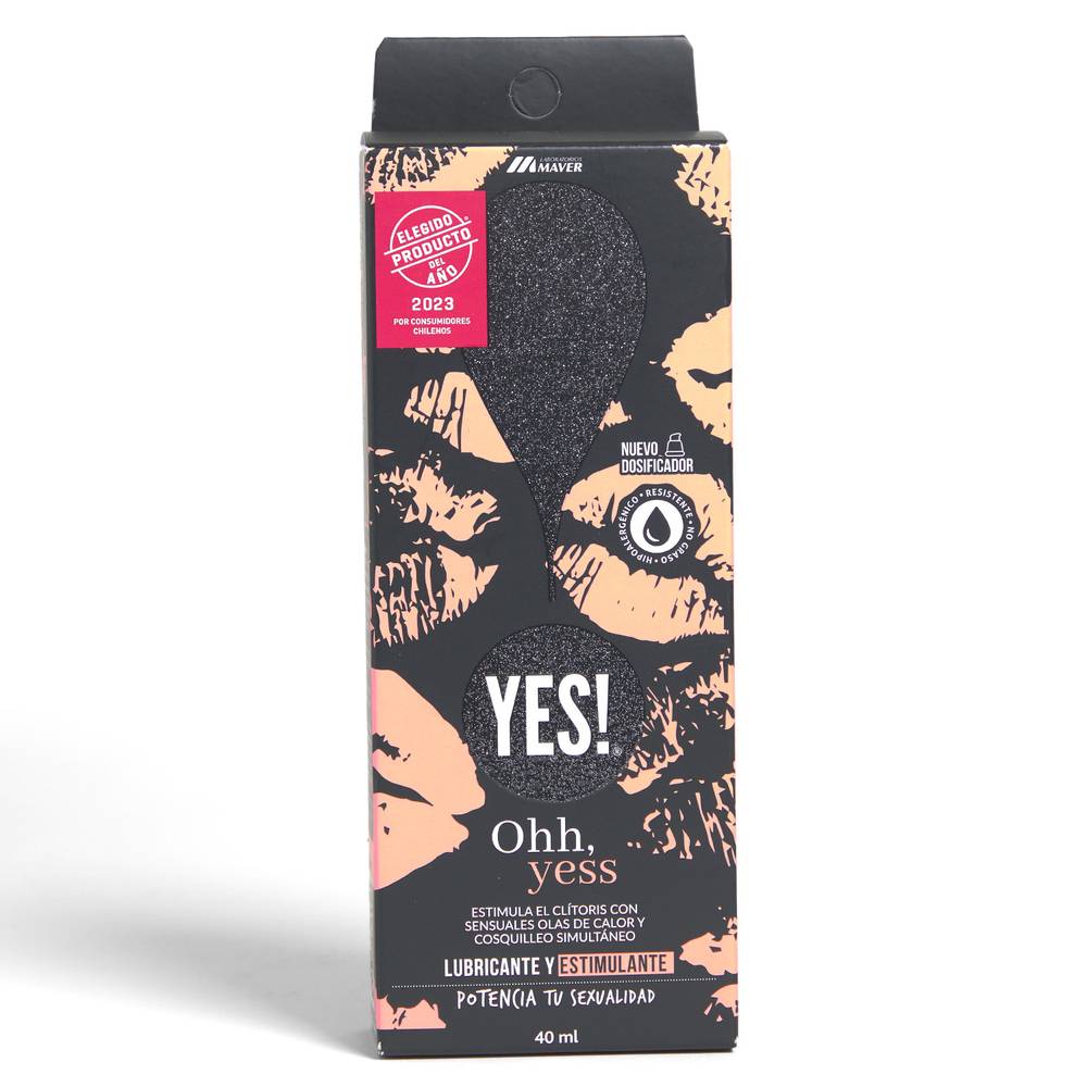 Yes! · Gel lubricante y estimulante (40 ml)