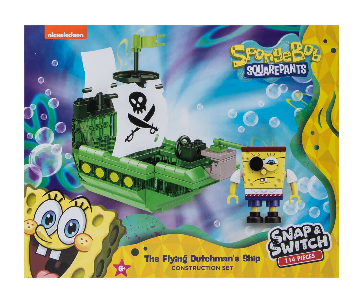 Spongebob Squarepants Build Set Flying Dutchman