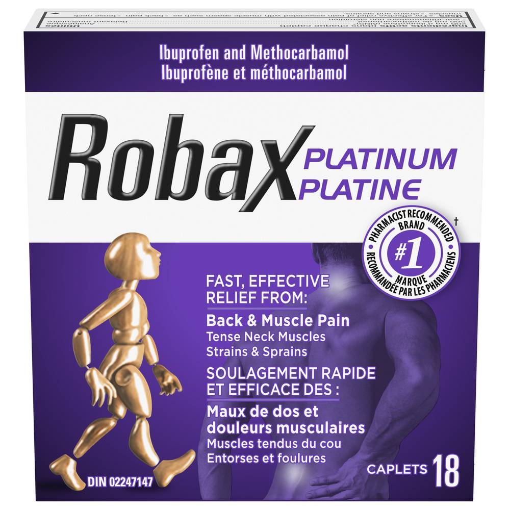 Robax Platinum Muscle Relaxant Caplets (18 ct)