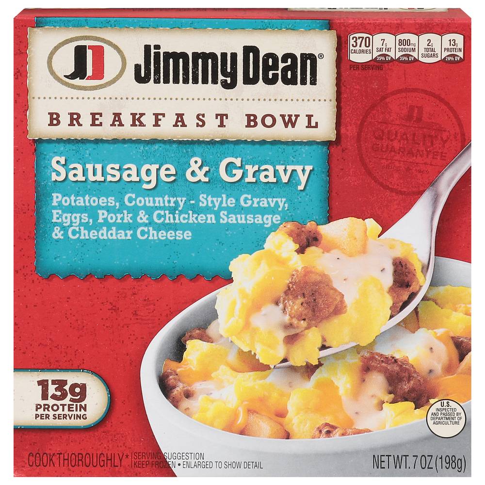 Jimmy Dean Sausage & Gravy Breakfast Bowl (7 oz)