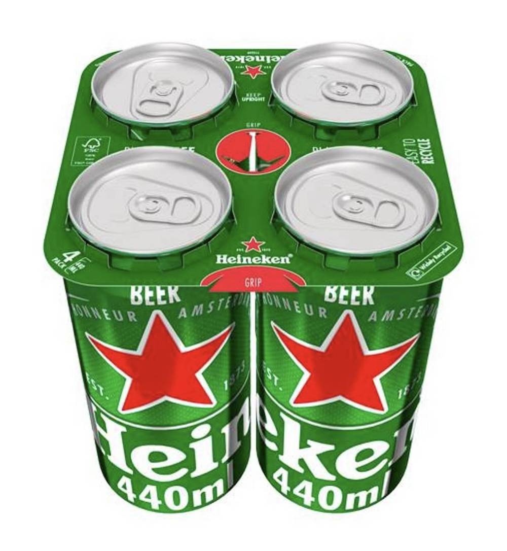 Heineken 4pk Can 4x400ml