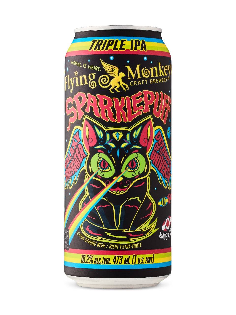 Flying Monkeys Craft Brewery Sparklepuff Triple Ipa Beer (473 ml)