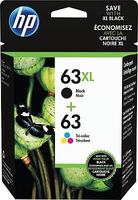 Hp 63xl/63 High Yield Original Ink Cartridge (black-tri color)