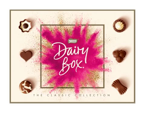 Nestlé Dairy Box Milk Chocolates (160g)