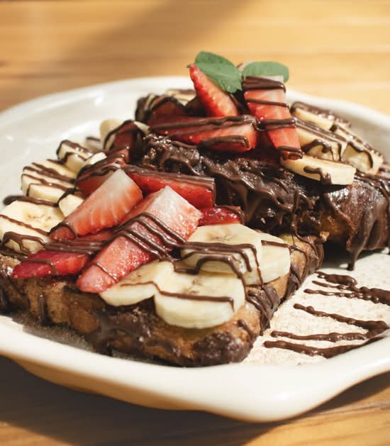 Pan francés de nutella