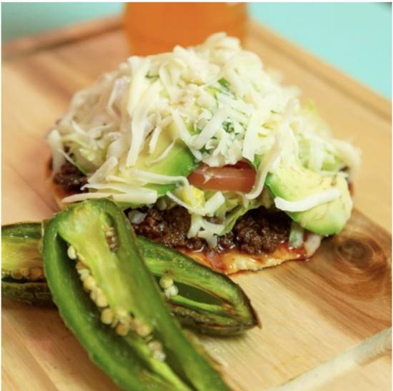 Steak Tostada (Asada)