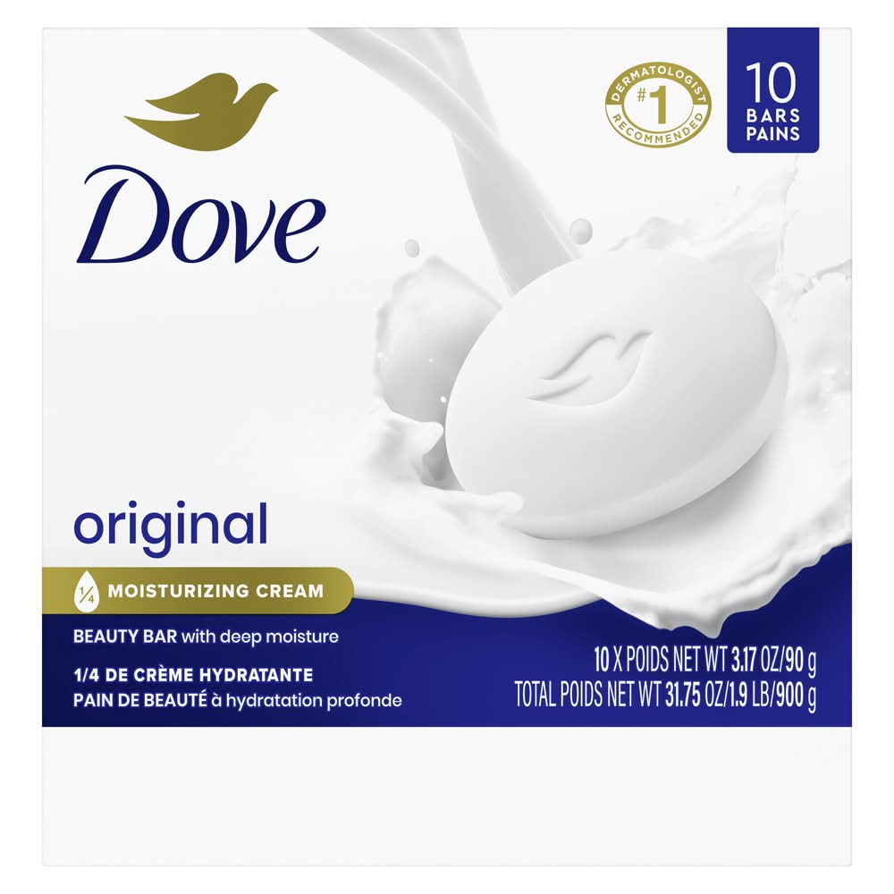 Dove White Beauty Bars (1.98 lbs)