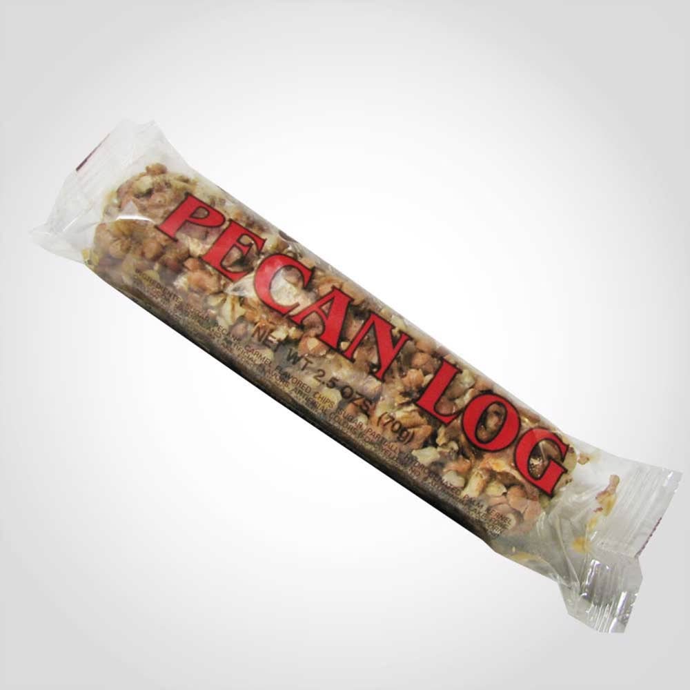 Crown Pecan Log Candy Bar 2.5 Oz