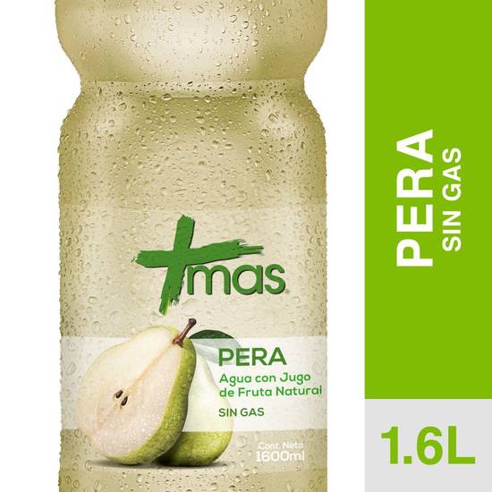 Mas - Agua saborizada pera - Botella 1.6 L
