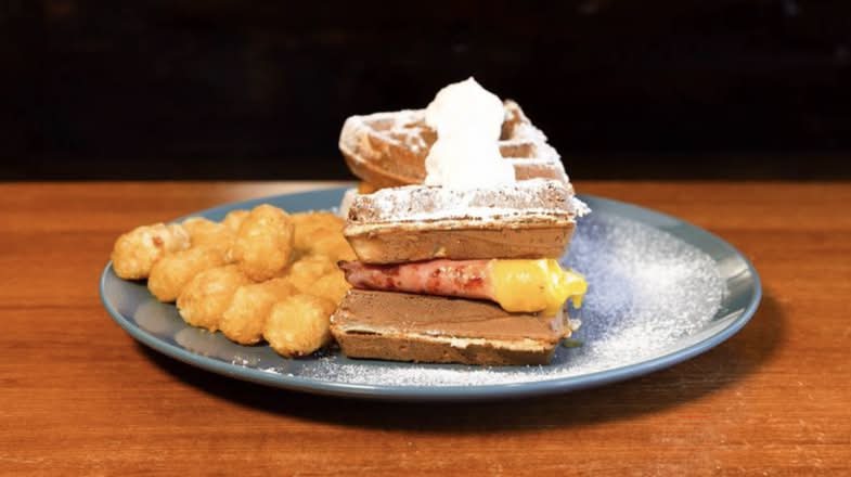 Waffle Sando