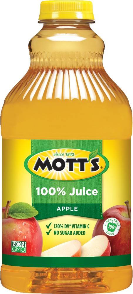 Order Mott's 100% Original Apple Juice (64 oz) food online from Rite Aid store, Shawnee on bringmethat.com