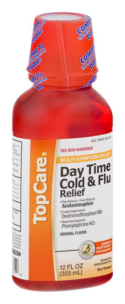 Topcare Original Day Time Cold & Flu Relief