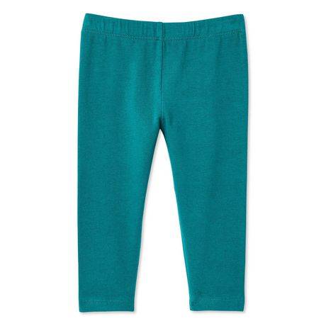 George Baby Girls' Legging (Color: Green, Size: 6-12 Months)