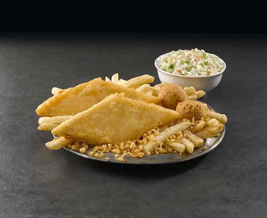 Order 2 Fish Meal food online from Long John Silver's store, Moline on bringmethat.com