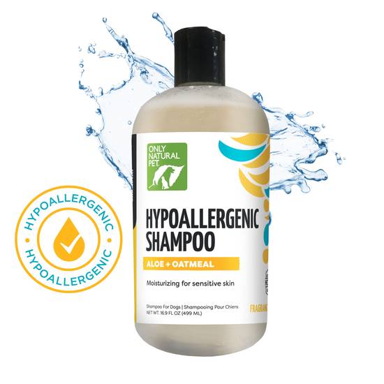 Only Natural Pet® Hypoallergenic Shampoo for Dogs - Sensitive Skin - Aloe + Oatmeal - 16.9 Fl Oz (Size: 16.9 Fl Oz)