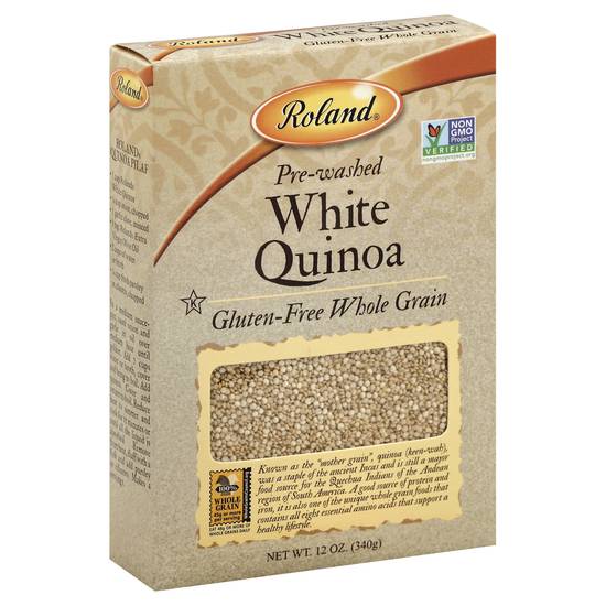 Roland Gluten Free Pre-Washed White Quinoa