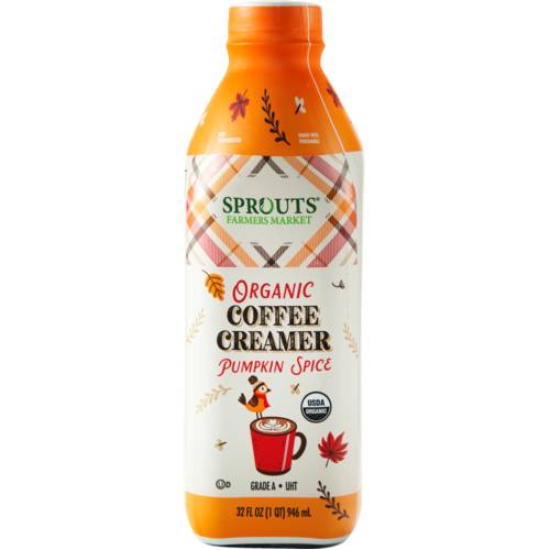 Sprouts Organic Pumpkin Spice Creamer