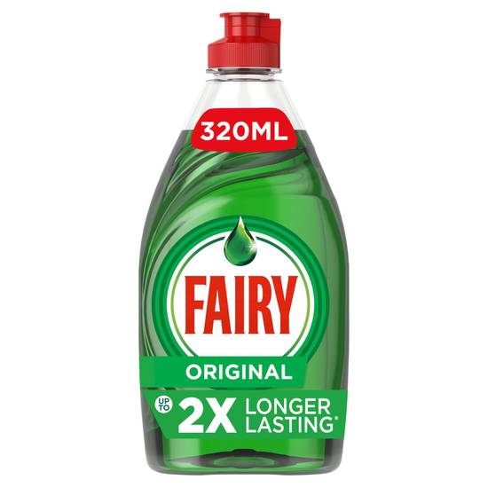Fairy Original Green Washing Up Liquid with Lift Action 320ml