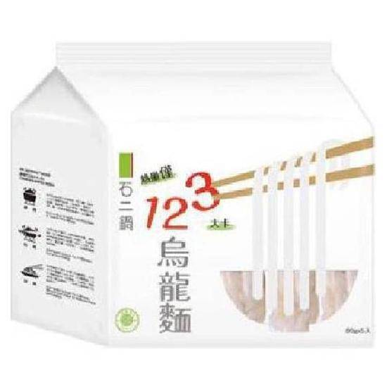 石二鍋123烏龍麵80g*5入