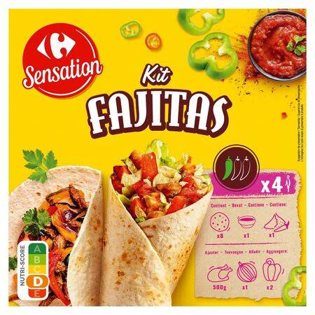 Carrefour - Kit fajitas (505g)