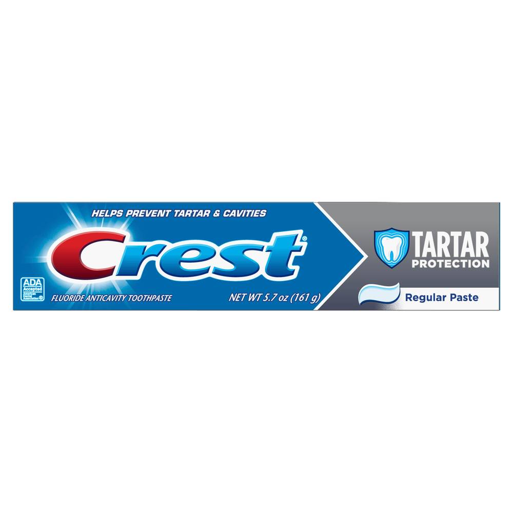 Crest Tartar Protection Fluoride Anticavity Toothpaste, 5.7 OZ