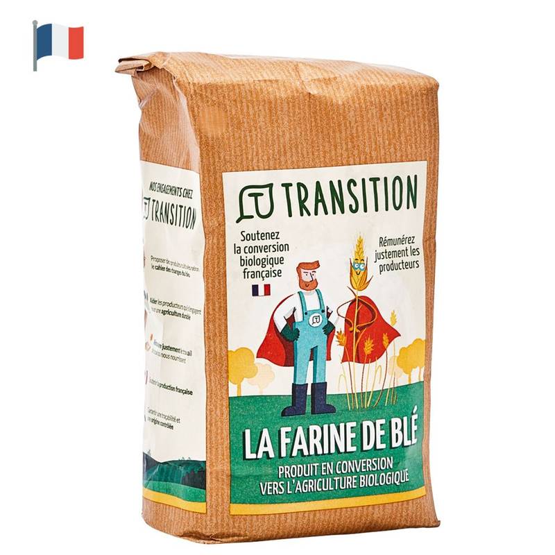 Farine de blé T80 Transition 1kg