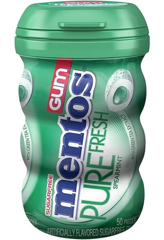 Mentos Pure Fresh Gum Spearmint 100g