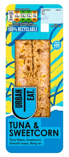 Urban Eat Tuna & Sweetcorn Sandwich