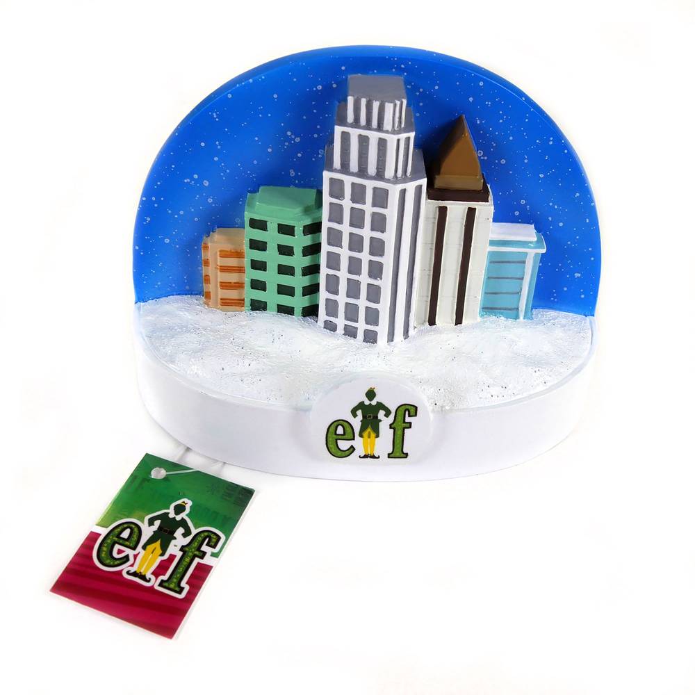 ELF Snow Globe Aquarium Ornament