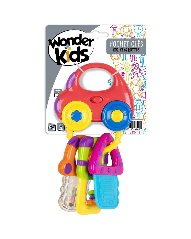 Wonder Kids - Hochet clés de voiture