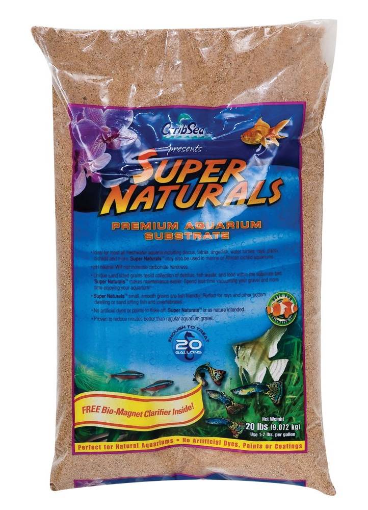 CaribSea Super Naturals Premium Aquarium Sand (20 lbs)