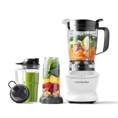 NutriBullet Full Size Combo 1200 Watt Blender Mixer & Grinder, White