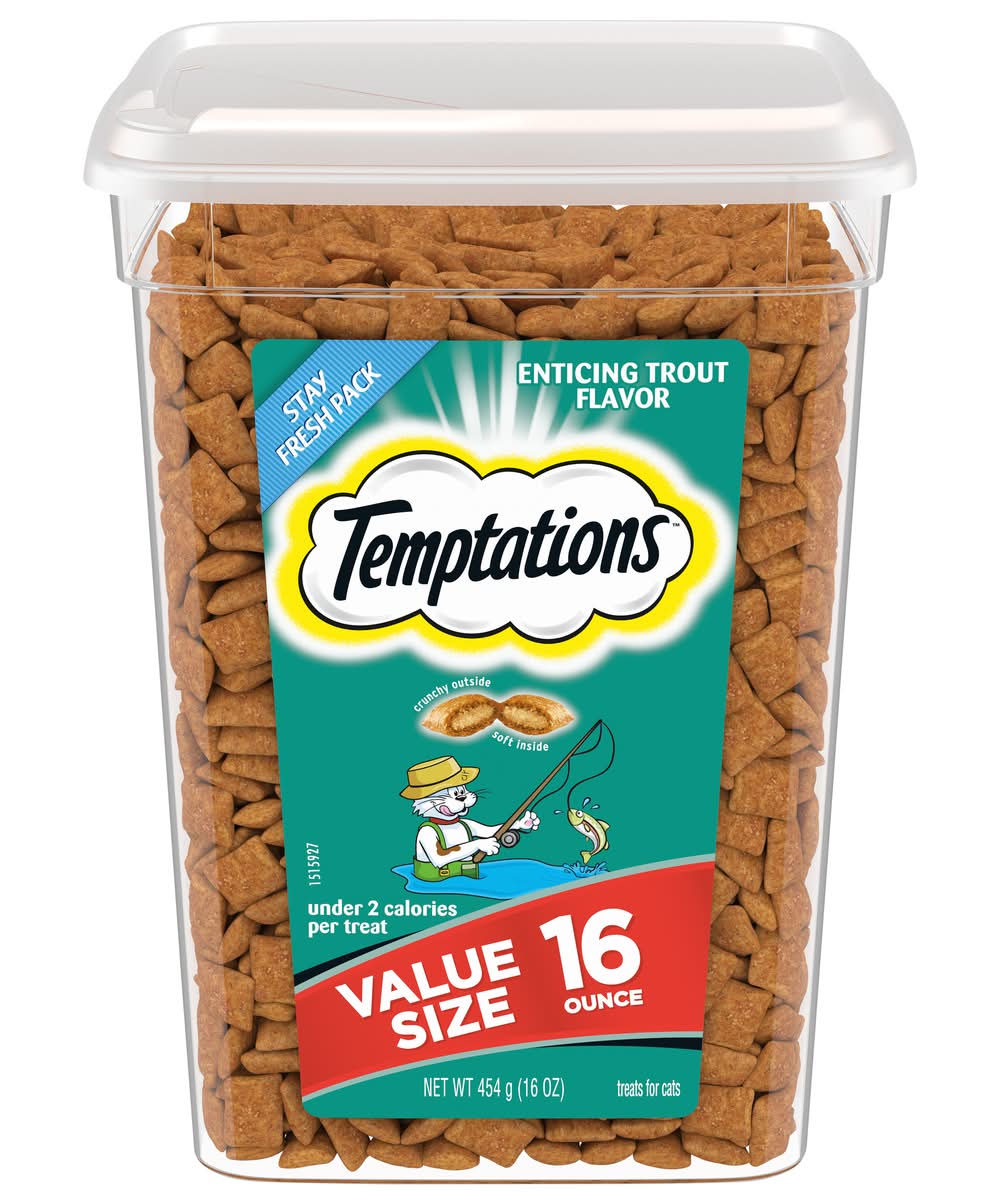 Temptations Enticing Treats For Cats Value pack (16 oz)
