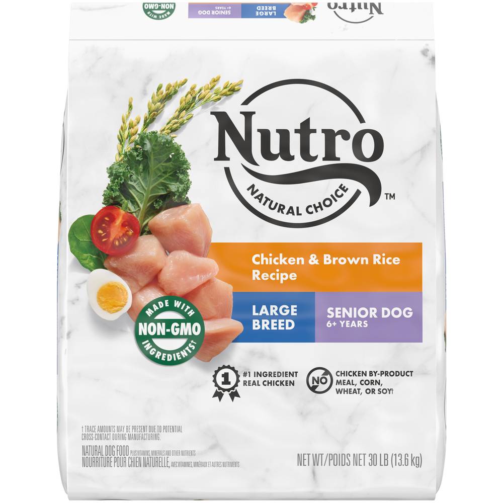 Nutro Essentials Chicken Brown Rice & Sweet Potato Dog Food (30 lbs)