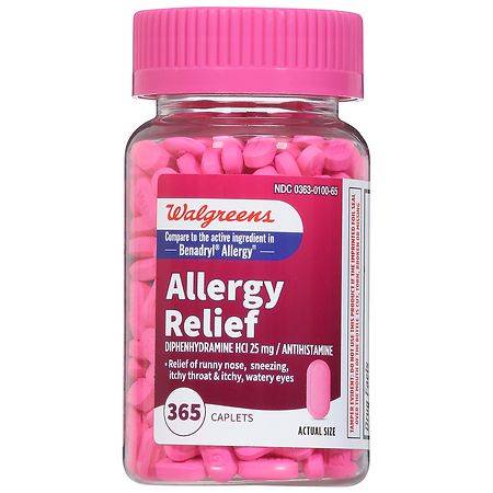 Walgreens Wal-Dryl Allergy Relief Caplets