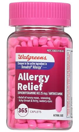 Walgreens Wal-Dryl Allergy Relief Caplets
