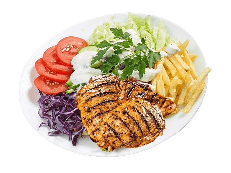 Assiette poulet tikka