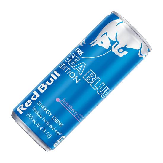 Red Bull Energy Drink Sea Blue Edition Juneberry 8.4oz