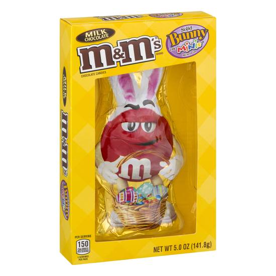 M&M's Solid Milk Chocolate Easter Bunny With Minis (5 oz)