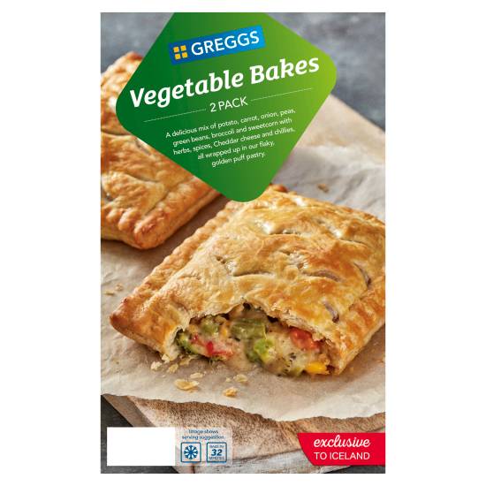 Greggs Vegetable Bakes (2 ct)