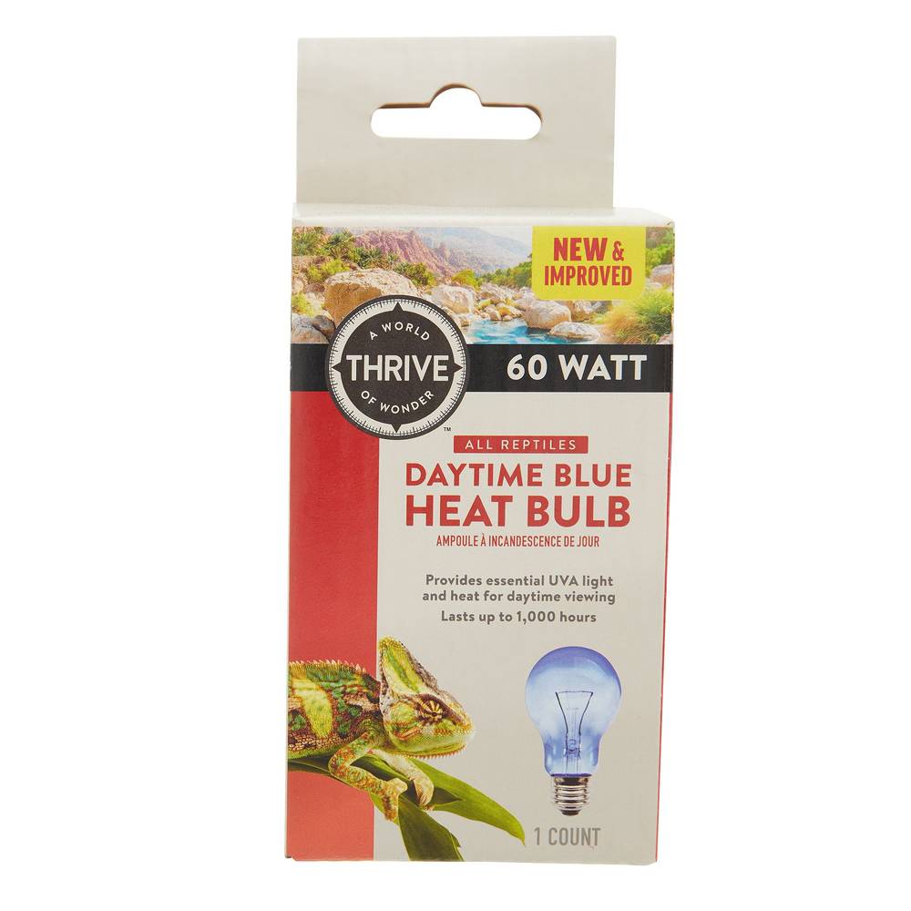 Thrive Reptile Daytime 60 Watt Heat Bulb (blue)