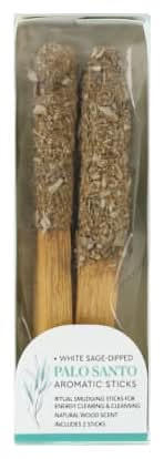 Palo Santo Aromatic Sticks 2-Pack White Sage