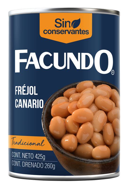FREJOL CANARIO FACUNDO 425 GR
