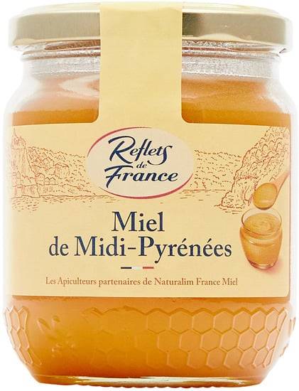 Miel de fleurs de Midi-Pyrénées REFLETS DE FRANCE - le pot de 375g