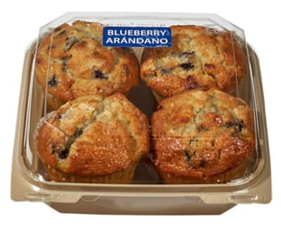 Blueberry Arandano Muffins (4 ct)