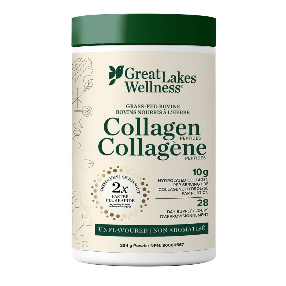 Great Lakes Wellness Grass-Fed Bovine Collagen Peptides