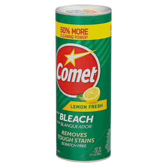 Comet Lemon Fresh Powder Cleanser With Bleach