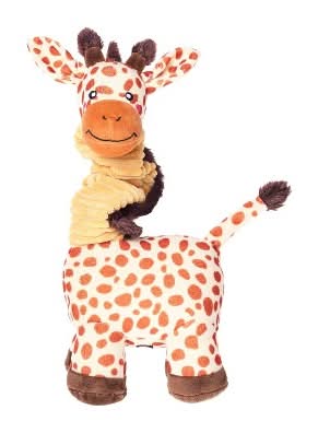 ZippyPaws Bungee Buddiez Giraffe Dog Plush Toy