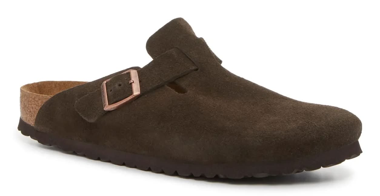 Birkenstock Boston Soft Footbed Clog - Women's (Mocha Brown Medium/Narrow - 9)
